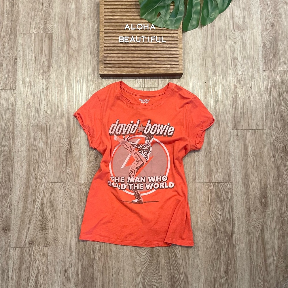 Recycled Karma David Bowie Tee - Picture 2 of 9